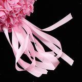 Max Wedding Flowers Balls with Tulle Wedding Venue Hanging Decor Pink