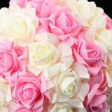 Max Wedding Flowers Balls with Tulle Wedding Venue Hanging Decor Pink White