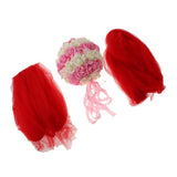 Max Wedding Flowers Balls with Tulle Wedding Venue Hanging Decor Pink White