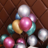 Max 50pcs Metallic Balloons Latex Balloons Wedding Party Supplies 12 inch Gold