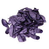 Max 50pcs Metallic Balloons Latex Balloons Wedding Party Supplies 12 inch Purple