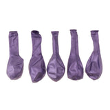 Max 50pcs Metallic Balloons Latex Balloons Wedding Party Supplies 12 inch Purple
