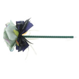 Max Artificial Rose Flower Guest Book Signing Pen Wedding Party Supplies Blue