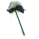 Max Artificial Rose Flower Guest Book Signing Pen Wedding Party Supplies Blue