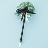 Max Artificial Flower Guest Book Signing Pen Wedding Party Supplies Light Green