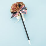 Max Artificial Flower Guest Book Signing Pen Wedding Party Supplies Brown