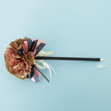 Max Artificial Flower Guest Book Signing Pen Wedding Party Supplies Brown