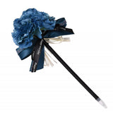 Max Artificial Flower Guest Book Signing Pen Wedding Party Supplies Light Blue