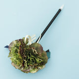 Max Artificial Flower Guest Book Signing Pen Wedding Party Supplies Deep Green