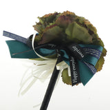 Max Artificial Flower Guest Book Signing Pen Wedding Party Supplies Deep Green