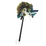 Max Artificial Flower Guest Book Signing Pen Wedding Party Supplies Deep Green