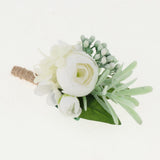 Maxbell Wedding Artificial Corsage Bridal Groom Wedding Party Supplies C