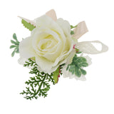 Maxbell Bridesmaid Sisters Corsage Bracelet Hand Flowers Wedding Supply B