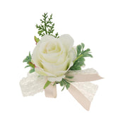 Maxbell Bridesmaid Sisters Corsage Bracelet Hand Flowers Wedding Supply B