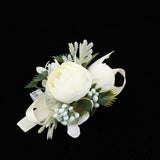 Maxbell Bridesmaid Sisters Corsage Bracelet Hand Flowers Wedding Supply E