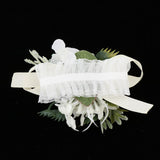 Maxbell Bridesmaid Sisters Corsage Bracelet Hand Flowers Wedding Supply E