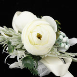 Maxbell Bridesmaid Sisters Corsage Bracelet Hand Flowers Wedding Supply E