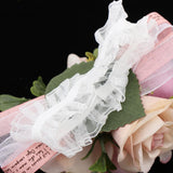 Maxbell Wedding Bride Bridesmaid Prom Party Wrist Corsage Hand Flower  Purple
