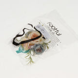 Maxbell Wedding Bride Bridesmaid Prom Party Wrist Corsage Hand Flower  Blue