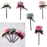 Max Silk Flower Guest Book Signing Pen Wedding Banquet Party Supplies Green