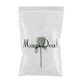 Max Silk Rose Flower Sign Pen Wedding Reception Guest Signature Pen Green