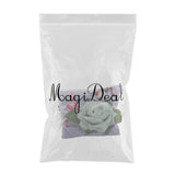 Max Square Bamboo Charcoal Bags with Silk Rose Decor Home Car Ornaments Purple