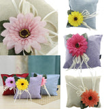 Max Flower Bamboo Charcoal Bag Air Freshener Purifying Pouch for Car Home White
