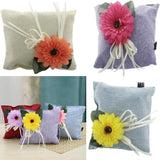 Max Flower Bamboo Charcoal Bag Air Freshener Purifying Pouch for Car Home White