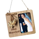 Max Wedding Countdown Picture Frame Engaged Engagement Gifts Woven Heart
