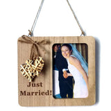Max Wedding Countdown Picture Frame Engaged Engagement Gifts Woven Heart