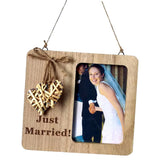 Max Wedding Countdown Picture Frame Engaged Engagement Gifts Woven Heart