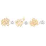 Max 50 Pieces Wooden Birthday Board Tags Circles Tree