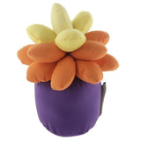 Max Artificial Succulent Plants Bamboo Charcoal Bags Car Decor Ornaments Orange