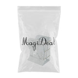 Max Delicate Deer Hollow Out Heavy Duty Metal Bookend Holder Stand Rack White