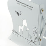 Max Delicate Deer Hollow Out Heavy Duty Metal Bookend Holder Stand Rack White