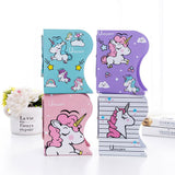 Unicorn Bookends Metal Iron Adjustable Books Holder Stand Pink