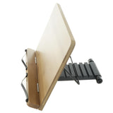 Maxbell Adjustable Bookrack Book Stand Cookbook Holder Music Document Stand 34x24cm