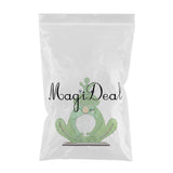 Maxbell Happy Easter Wooden Little Frogs Easter Holiday Table Decoration Green