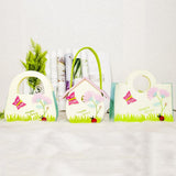Maxbell Cute Easter Gift Bag Cartoon Felt Tote Bag Spring Easter Egg Baskets C