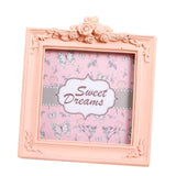 Maxbell Romantic Resin Picture Photo Frame with Stand Family Girls Photos Display L