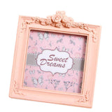 Maxbell Romantic Resin Picture Photo Frame with Stand Family Girls Photos Display L