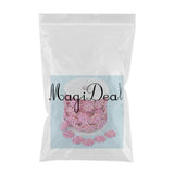 Max Flower Pearl Rhinestone Chain Sew On Trims Wedding Dress Decor Rose red