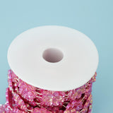 Max Flower Pearl Rhinestone Chain Sew On Trims Wedding Dress Decor Rose red