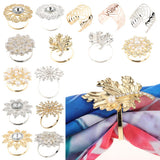 Max Rhinestone Napkin Rings Adornment For Wedding Party Gold