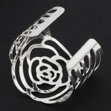 Max Exquisite Napkin Buckle Napkin Ring Wedding Party Napkin Holder  Silver