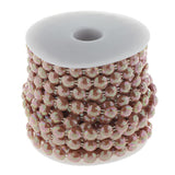 Max 10 mm Half Round Bead Garland Spool Beads Craft Wedding Decor Coffee