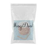 Max 10 mm Half Round Bead Garland Spool Beads Craft Wedding Decor Coffee