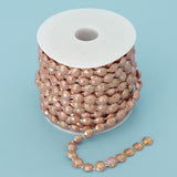 Max 10 mm Half Round Bead Garland Spool Beads Craft Wedding Decor Coffee