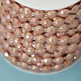 Max 10 mm Half Round Bead Garland Spool Beads Craft Wedding Decor Coffee