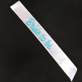 Bride To Be-Bachelorette Party Girl Glitter Sash Party Supplies Single Party